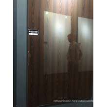 Glossy Woodgrain Mirror UV MDF Panels for Kitchen Cabient (customized)